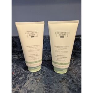2-Christophe Robin Hydrating Leave-in Cream with Aloe Vera 5‎ fl oz **BRAND NEW